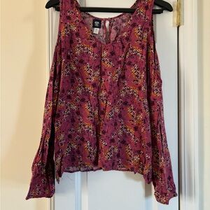 Old Navy Floral Blouse - Pink